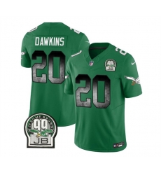 Men Philadelphia Eagles 20 Brian Dawkins Green 2023 F U S E Throwback Vapor Untouchable Limited Stitched Football Jersey Men Philadelphia Eagles 20 Brian Dawkins Green 2023 F U S E Throwback Vapor Untouchable Limited Stitched Football Jersey