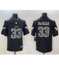 Men Philadelphia Eagles 33 Cooper DeJean Black Fashion New Vapor Untouchable Limited Stitched Football Jersey Men Philadelphia Eagles 33 Cooper DeJean Black Fashion New Vapor Untouchable Limited Stitched Football Jersey