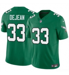 Men Philadelphia Eagles 33 Cooper DeJean Green 2024 Draft F U S E Vapor Untouchable Throwback Limited Stitched Football Jersey Men Philadelphia Eagles 33 Cooper DeJean Green 2024 Draft F U S E Vapor Untouchable Throwback Limited Stitched Football Jersey
