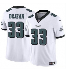 Men Philadelphia Eagles 33 Cooper DeJean White 2024 Draft F U S E Vapor Untouchable Limited Stitched Football Jersey Men Philadelphia Eagles 33 Cooper DeJean White 2024 Draft F U S E Vapor Untouchable Limited Stitched Football Jersey
