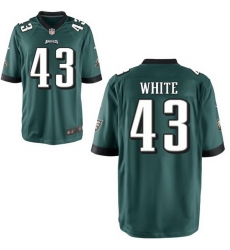 Men Philadelphia Eagles 43 Kyzir White Green Vapor Untouchable Limited Stitched Jersey Men Philadelphia Eagles 43 Kyzir White Green Vapor Untouchable Limited Stitched Jersey