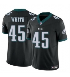Men Philadelphia Eagles 45 Devin White Black 2023 F U S E Vapor Untouchable Limited Stitched Football Jersey Men Philadelphia Eagles 45 Devin White Black 2023 F U S E Vapor Untouchable Limited Stitched Football Jersey