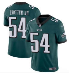 Men Philadelphia Eagles 54 Jeremiah Trotter Jr Green 2024 Draft Vapor Untouchable Limited Stitched Football Jersey Men Philadelphia Eagles 54 Jeremiah Trotter Jr Green 2024 Draft Vapor Untouchable Limited Stitched Football Jersey