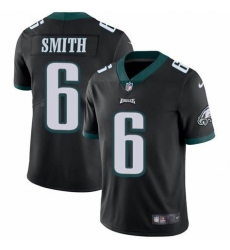 Men Philadelphia Eagles #6 DeVonta Smith Black Vapor Untouchable Limited Stitched Jersey Men Philadelphia Eagles #6 DeVonta Smith Black Vapor Untouchable Limited Stitched Jersey