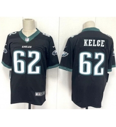 Men Philadelphia Eagles 62 Jason Kelce Black 2024 New Vapor Untouchable Limited Stitched Football Jersey Men Philadelphia Eagles 62 Jason Kelce Black 2024 New Vapor Untouchable Limited Stitched Football Jersey