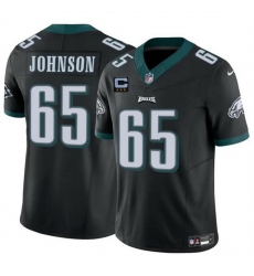 Men Philadelphia Eagles 65 Lane Johnson Black F U S E With 3 Star C Patch Vapor Untouchable Limited Stitched Football Jersey Men Philadelphia Eagles 65 Lane Johnson Black F U S E With 3 Star C Patch Vapor Untouchable Limited Stitched Football Jersey