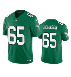 Men Philadelphia Eagles 65 Lane Johnson Green 2023 F U S E Vapor Untouchable Stitched Football Jersey Men Philadelphia Eagles 65 Lane Johnson Green 2023 F U S E Vapor Untouchable Stitched Football Jersey