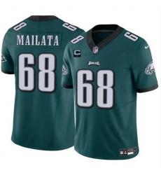 Men Philadelphia Eagles 68 Jordan Mailata Green F U S E With 1 Star C Patch Vapor Untouchable Limited Stitched Football Jersey Men Philadelphia Eagles 68 Jordan Mailata Green F U S E With 1 Star C Patch Vapor Untouchable Limited Stitched Football Jersey
