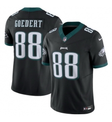Men Philadelphia Eagles 88 Dallas Goedert Black 2023 F U S E Vapor Untouchable Limited Stitched Football Jersey Men Philadelphia Eagles 88 Dallas Goedert Black 2023 F U S E Vapor Untouchable Limited Stitched Football Jersey