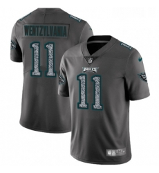 Mens Nike Philadelphia Eagles 11 Carson Wentz Gray Static Wentzylvania Vapor Untouchable Limited NFL Jersey Mens Nike Philadelphia Eagles 11 Carson Wentz Gray Static Wentzylvania Vapor Untouchable Limited NFL Jersey