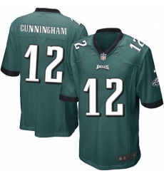 Mens Nike Philadelphia Eagles 12 Randall Cunningham Game Midnight Green Team Color NFL Jersey Mens Nike Philadelphia Eagles 12 Randall Cunningham Game Midnight Green Team Color NFL Jersey