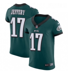 Mens Nike Philadelphia Eagles 17 Alshon Jeffery Midnight Green Team Color Vapor Untouchable Elite Player NFL Jersey Mens Nike Philadelphia Eagles 17 Alshon Jeffery Midnight Green Team Color Vapor Untouchable Elite Player NFL Jersey