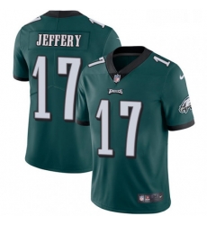 Mens Nike Philadelphia Eagles 17 Alshon Jeffery Midnight Green Team Color Vapor Untouchable Limited Player NFL Jersey Mens Nike Philadelphia Eagles 17 Alshon Jeffery Midnight Green Team Color Vapor Untouchable Limited Player NFL Jersey