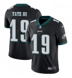 Mens Nike Philadelphia Eagles 19 Golden Tate III Black Alternate Vapor Untouchable Limited Player NFL Jerse Mens Nike Philadelphia Eagles 19 Golden Tate III Black Alternate Vapor Untouchable Limited Player NFL Jerse