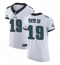 Mens Nike Philadelphia Eagles 19 Golden Tate III White Vapor Untouchable Elite Player NFL Jersey Mens Nike Philadelphia Eagles 19 Golden Tate III White Vapor Untouchable Elite Player NFL Jersey