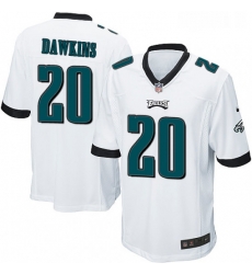 Mens Nike Philadelphia Eagles 20 Brian Dawkins Game White NFL Jersey Mens Nike Philadelphia Eagles 20 Brian Dawkins Game White NFL Jersey
