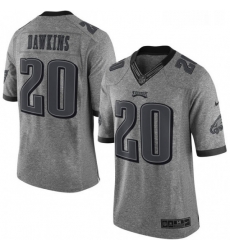 Mens Nike Philadelphia Eagles 20 Brian Dawkins Limited Gray Gridiron NFL Jersey Mens Nike Philadelphia Eagles 20 Brian Dawkins Limited Gray Gridiron NFL Jersey