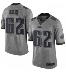 Mens Nike Philadelphia Eagles 62 Jason Kelce Limited Gray Gridiron NFL Jersey Mens Nike Philadelphia Eagles 62 Jason Kelce Limited Gray Gridiron NFL Jersey