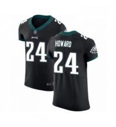 Mens Philadelphia Eagles 24 Jordan Howard Black Vapor Untouchable Elite Player Football Jersey Mens Philadelphia Eagles 24 Jordan Howard Black Vapor Untouchable Elite Player Football Jersey