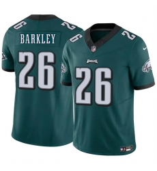 Men's Philadelphia Eagles #26 Saquon Barkley Green 2023 F.U.S.E. Vapor Untouchable Limited Football Stitched Jersey Men's Philadelphia Eagles #26 Saquon Barkley Green 2023 F.U.S.E. Vapor Untouchable Limited Football Stitched Jersey
