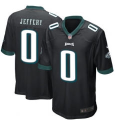 Men's Philadelphia Eagles Alshon Jeffery Nike Black Game Jersey Men's Philadelphia Eagles Alshon Jeffery Nike Black Game Jersey