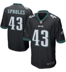 Mens Philadelphia Eagles Darren Sproles Nike Black Alternate Game Jersey Mens Philadelphia Eagles Darren Sproles Nike Black Alternate Game Jersey