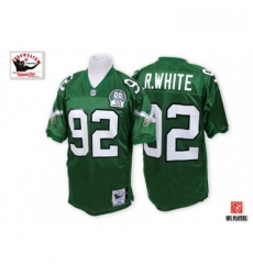 Mitchell And Ness Philadelphia Eagles 92 Reggie White Midnight Green Team Color Authentic Throwback NFL Jersey Mitchell And Ness Philadelphia Eagles 92 Reggie White Midnight Green Team Color Authentic Throwback NFL Jersey