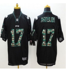 New Philadelphia Eagles #17 Nelson Agholor Black Mens Stitched NFL Elite Camo Fashion Jersey New Philadelphia Eagles #17 Nelson Agholor Black Mens Stitched NFL Elite Camo Fashion Jersey