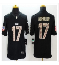 New Philadelphia Eagles #17 Nelson Agholor Black Men's Stitched NFL Limited Salute to Service Jersey New Philadelphia Eagles #17 Nelson Agholor Black Men's Stitched NFL Limited Salute to Service Jersey