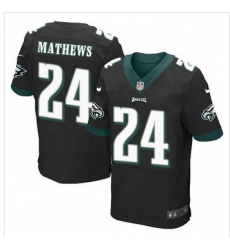 New Philadelphia Eagles #24 Ryan Mathews Black Alternate Men Stitched NFL New Elite jersey New Philadelphia Eagles #24 Ryan Mathews Black Alternate Men Stitched NFL New Elite jersey