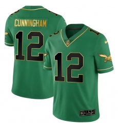 Nike Eagles 12 Randall Cunningham Green Black Men Stitched NFL Limited Rush Jersey Nike Eagles 12 Randall Cunningham Green Black Men Stitched NFL Limited Rush Jersey