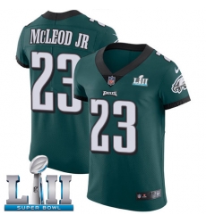 Nike Eagles #23 Rodney McLeod Jr Midnight Green Team Color Super Bowl LII Mens Stitched NFL Vapor Untouchable Elite Jersey Nike Eagles #23 Rodney McLeod Jr Midnight Green Team Color Super Bowl LII Mens Stitched NFL Vapor Untouchable Elite Jersey