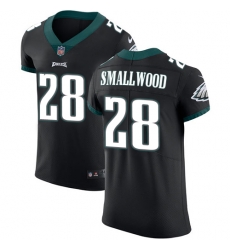 Nike Eagles #28 Wendell Smallwood Black Alternate Men Stitched NFL Vapor Untouchable Elite Jersey Nike Eagles #28 Wendell Smallwood Black Alternate Men Stitched NFL Vapor Untouchable Elite Jersey