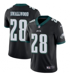 Nike Eagles #28 Wendell Smallwood Black Alternate Men Stitched NFL Vapor Untouchable Limited Jersey Nike Eagles #28 Wendell Smallwood Black Alternate Men Stitched NFL Vapor Untouchable Limited Jersey