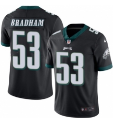 Nike Eagles #53 Nigel Bradham Black Vapor Untouchable Player Limited Jersey Nike Eagles #53 Nigel Bradham Black Vapor Untouchable Player Limited Jersey