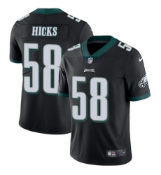 Nike Eagles #58 Jordan Hicks Black Alternate Mens Stitched NFL Vapor Untouchable Limited Jersey Nike Eagles #58 Jordan Hicks Black Alternate Mens Stitched NFL Vapor Untouchable Limited Jersey