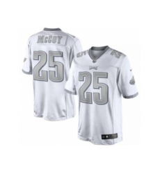 Nike Philadelphia Eagles 25 LeSean McCoy White Limited Platinum NFL Jersey Nike Philadelphia Eagles 25 LeSean McCoy White Limited Platinum NFL Jersey