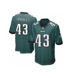 Nike Philadelphia Eagles 43 Darren Sproles Green Game NFL Jersey Nike Philadelphia Eagles 43 Darren Sproles Green Game NFL Jersey