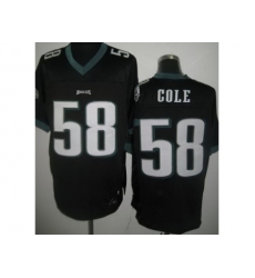 Nike Philadelphia Eagles 58 Trent Cole Black Elite NFL Jersey Nike Philadelphia Eagles 58 Trent Cole Black Elite NFL Jersey