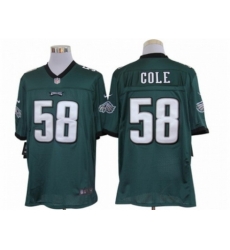 Nike Philadelphia Eagles 58 Trent Cole Green Limited NFL Jersey Nike Philadelphia Eagles 58 Trent Cole Green Limited NFL Jersey