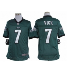 Nike Philadelphia Eagles 7 Michael Vick Green Limited NFL Jersey Nike Philadelphia Eagles 7 Michael Vick Green Limited NFL Jersey