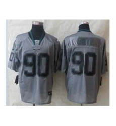 Nike philadelphia eagles 90 Marcus Smith grey Elite lights out NFL Jersey Nike philadelphia eagles 90 Marcus Smith grey Elite lights out NFL Jersey
