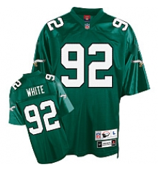 Philadelphia Eagles 92 Reggie White Premier Throwback green Jersey Philadelphia Eagles 92 Reggie White Premier Throwback green Jersey