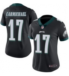 Nike Eagles #17 Harold Carmichael Black Womens Stitched NFL Limited Rush Jersey Nike Eagles #17 Harold Carmichael Black Womens Stitched NFL Limited Rush Jersey