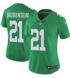 Nike Eagles #21 Patrick Robinson Green Womens Stitched NFL Limited Rush Jersey Nike Eagles #21 Patrick Robinson Green Womens Stitched NFL Limited Rush Jersey