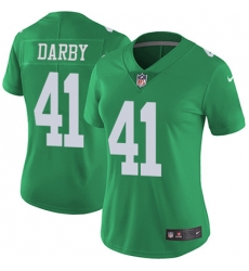 Nike Eagles #41 Ronald Darby Green Womens Stitched NFL Limited Rush Jersey Nike Eagles #41 Ronald Darby Green Womens Stitched NFL Limited Rush Jersey