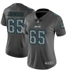 Nike Eagles #65 Lane Johnson Gray Static Womens NFL Vapor Untouchable Game Jersey Nike Eagles #65 Lane Johnson Gray Static Womens NFL Vapor Untouchable Game Jersey