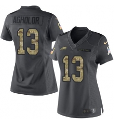 Nike Eagles #96 Derek Barnett Black Womens Stitched NFL Limited Gold Salute to Service Jersey Nike Eagles #96 Derek Barnett Black Womens Stitched NFL Limited Gold Salute to Service Jersey