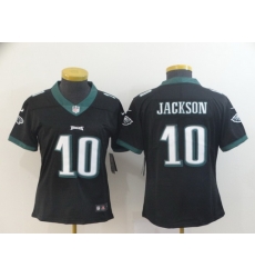 Women Nike Eagles 10 DeSean Jackson Black Vapor Untouchable Limited Jersey Women Nike Eagles 10 DeSean Jackson Black Vapor Untouchable Limited Jersey
