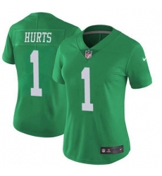 Women Nike Jalen Hurts Philadelphia Eagles Limited Green Vapor Untouchable NFL Jersey Women Nike Jalen Hurts Philadelphia Eagles Limited Green Vapor Untouchable NFL Jersey